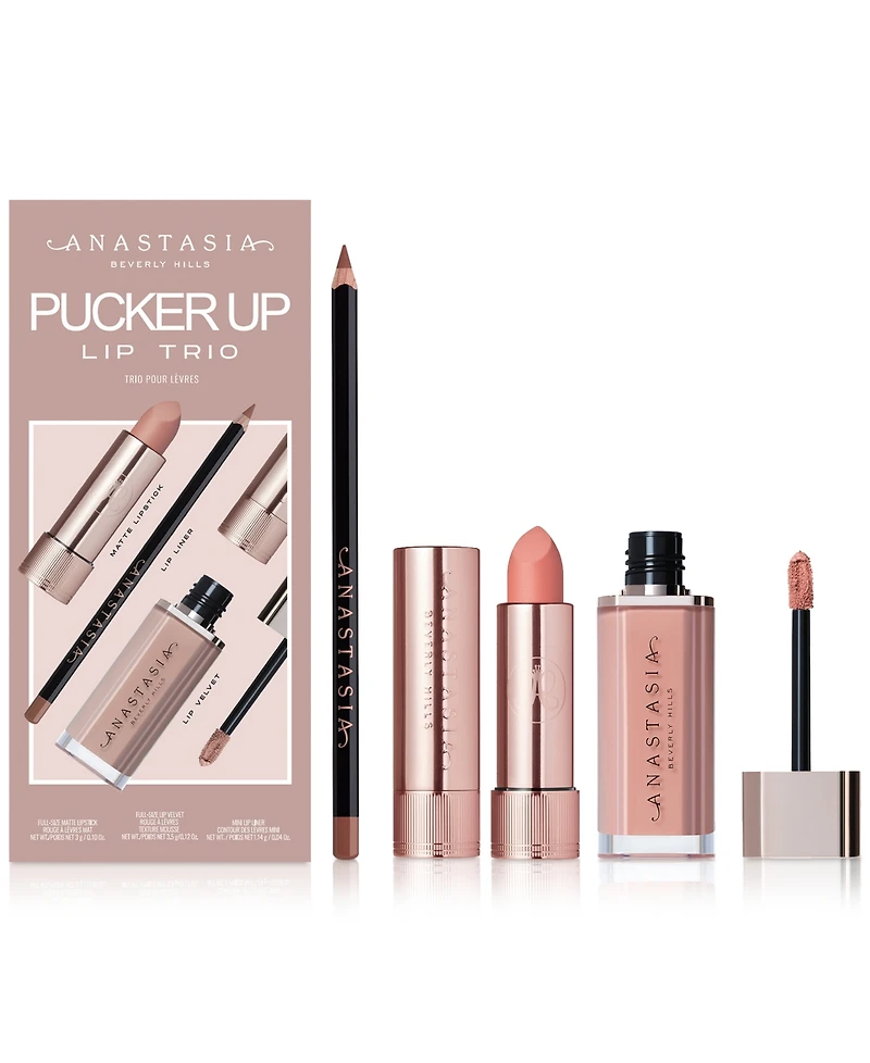 Anastasia Beverly Hills 3-Pc. Pucker Up Lip Set