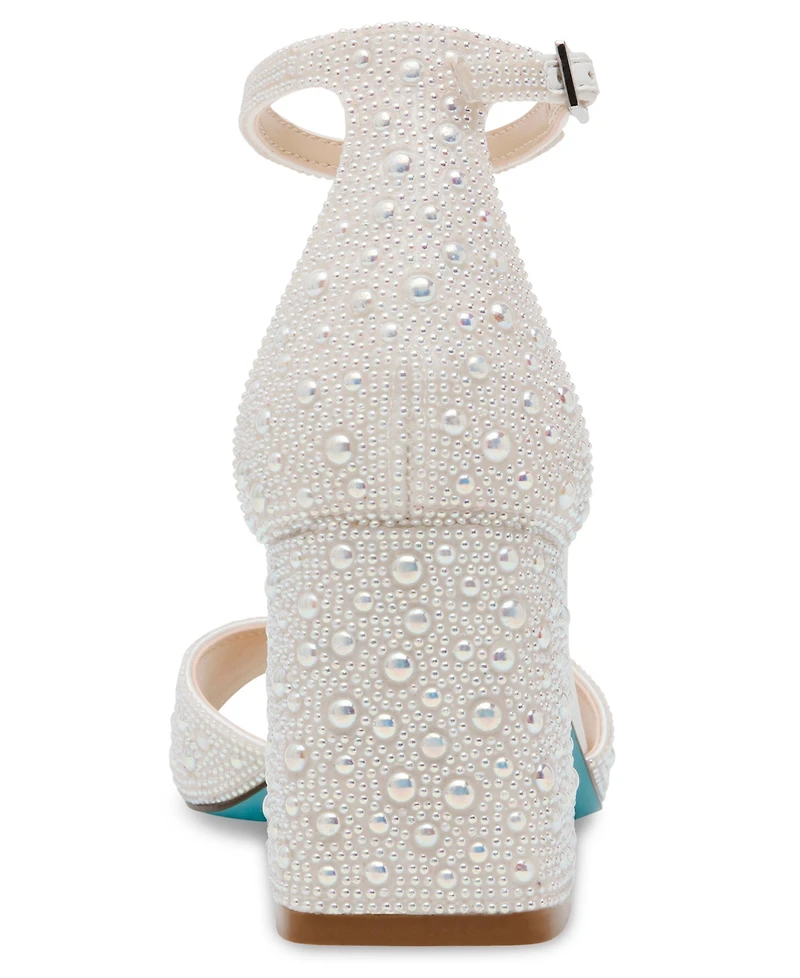 Betsey Johnson Women's Kami Block Heel Dress Sandals