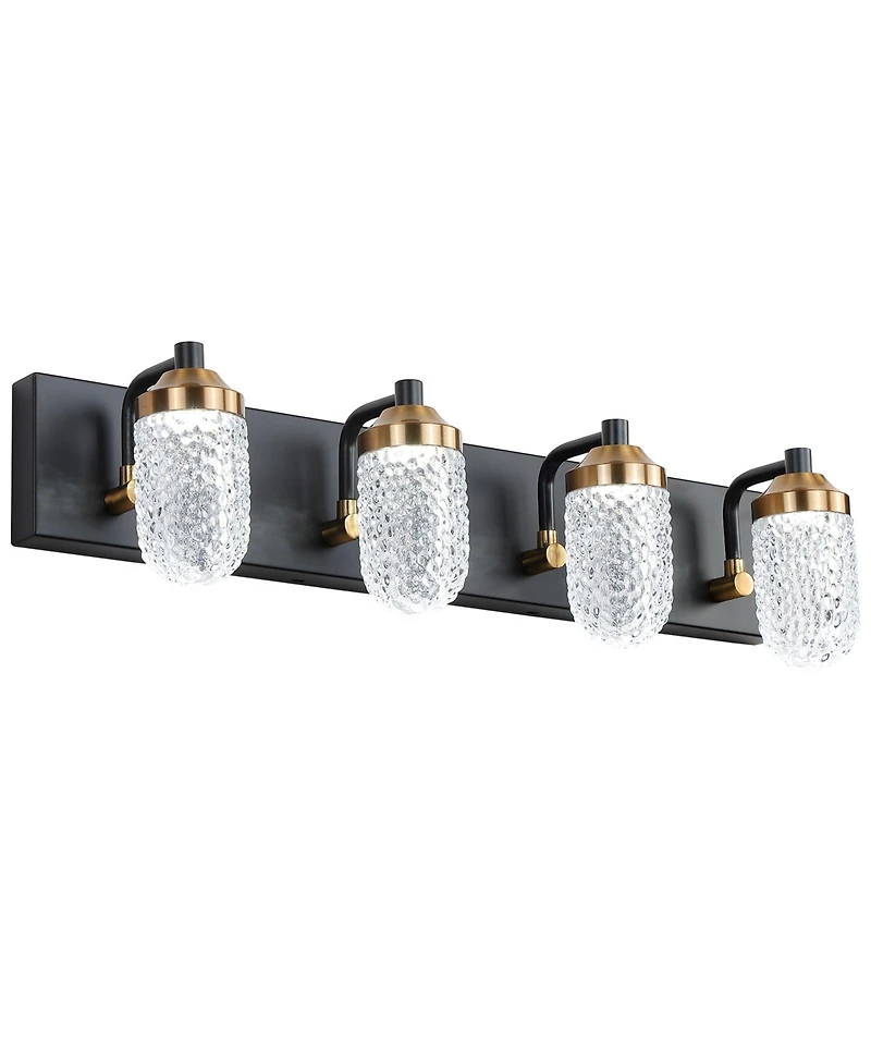 Flynama Vanity Lights With 4 Led Bulbs For Bathroom Lighting
