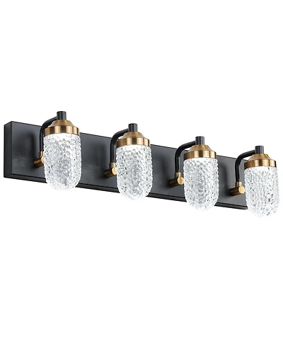 Flynama Vanity Lights With 4 Led Bulbs For Bathroom Lighting