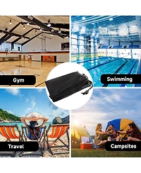 24"x36" Large Mesh Sports Ball Drawstring Bag for Gym Training, Football, Basketball