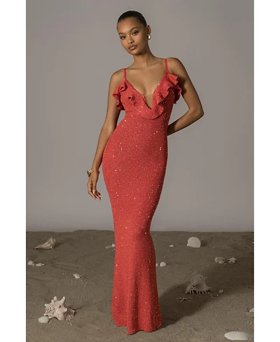 Jluxlabel Midnight Sparkle Maxi Dress