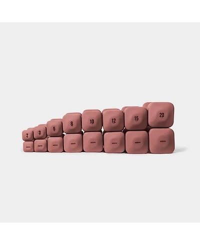 WeGym SafeGrip Dumbbells Full Set - 2 - 20 lbs