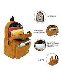 Scooby Doo Plush Scooby & Gang 16.5" Reversible Backpack