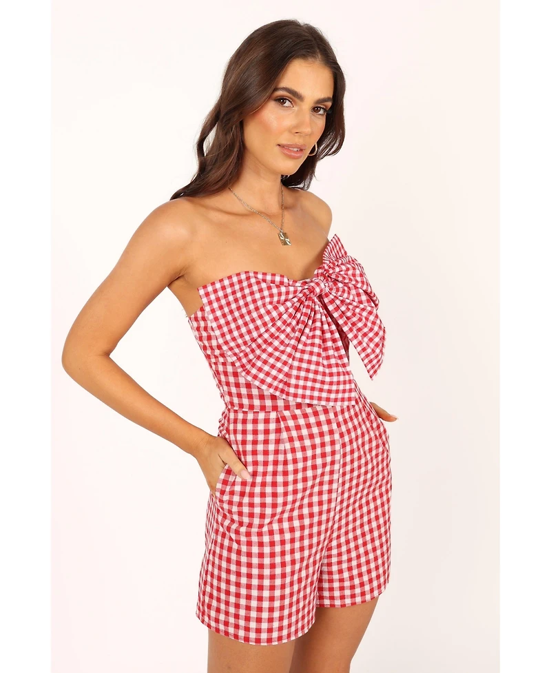Petal and Pup Women's Bambi Bow Romper