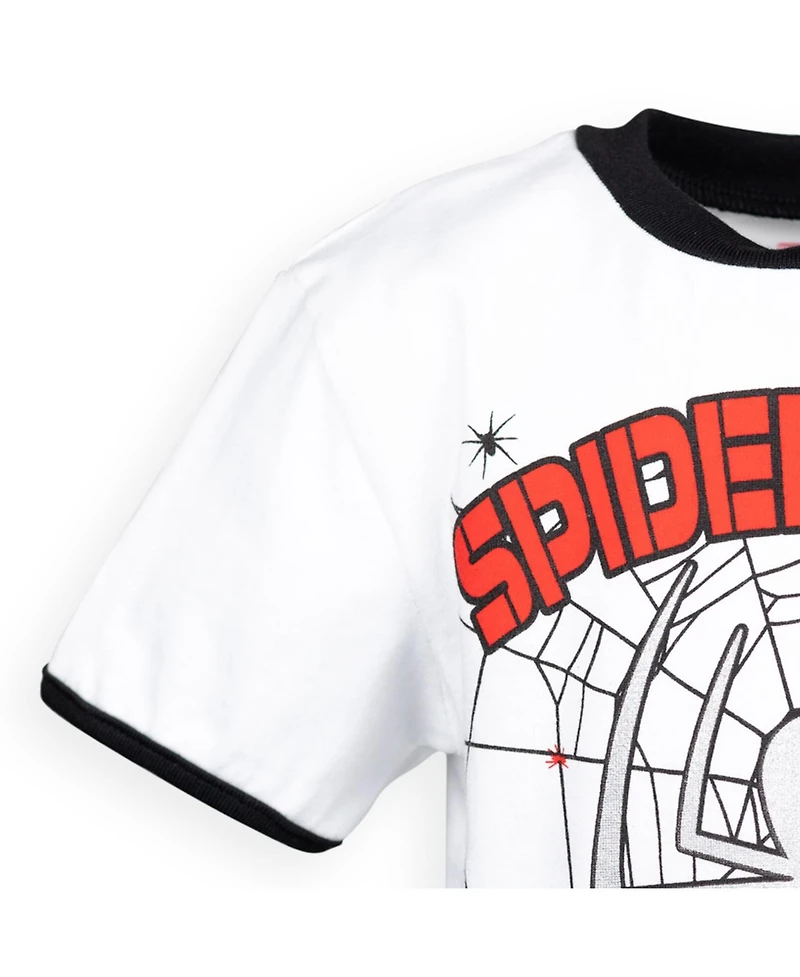 Spider-Man Boys Marvel 4 Pack T-Shirts