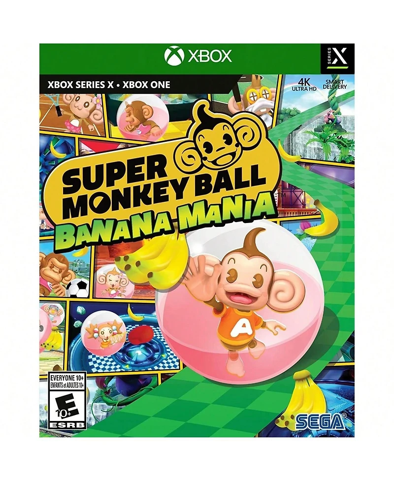 Sega Games Super Monkey Ball Banana Mania Standard Edition for Xbox One and Xbox Series X