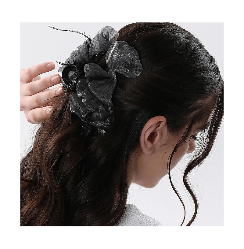 Sohi Ruched Hair Clutch