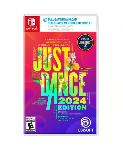 Ubisoft Just Dance 2024 (Code In Box-English/French) for Nintendo Switch
