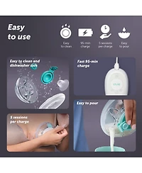 Elvie Baby Stride 2: Hospital-Grade Suction Breast Pump