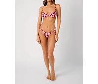 WeWoreWhat Women's Full Coverage Underwire Bikini Top