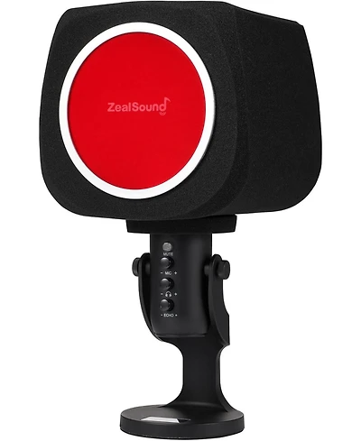 ZealSound Usb Condenser Microphone k66 and ws18r Pop Filter Bundle