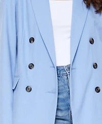 blue revival Women's Boyfriend Blazer