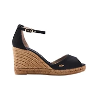 Aiguafreda Canvas Espadrille Sandal Wedges