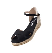 Salina Canvas Espadrille Sandal Wedges