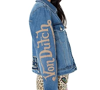 Von Dutch Women's Cotton Denim Trucker Jacket