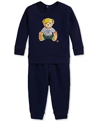 Polo Ralph Lauren Baby Boys Fleece Sweatshirt & Pant Set