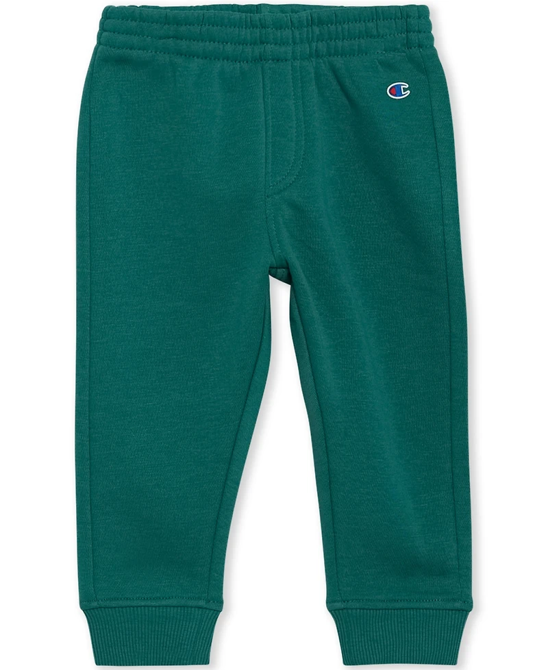 Champion Baby Boys 2-Piece Long Sleeve Crew Sweatshirt and Joggers Set