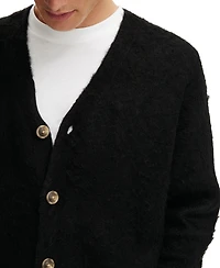 Cotton On Men's Cropped Cardigan Sweater