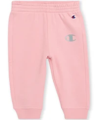 Champion Baby Girls 3-Piece Bodysuit, Hoodie and Joggers Set