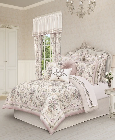 Royal Court Avant Garden Reversible 4-Pc. Comforter Set, California King