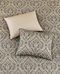 Royal Court Maren Damask 3-Pc. Comforter Set, King/California King