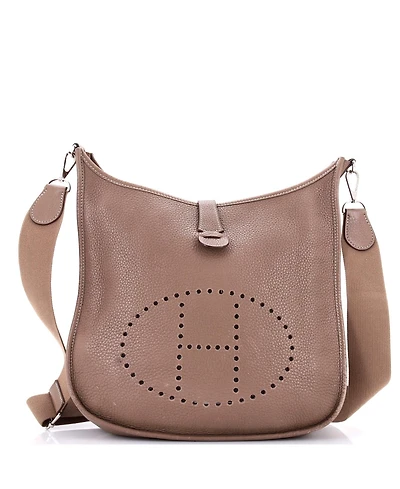 Pre-Owned Hermes Gm Evelyne Bag Gen Iii Clemence