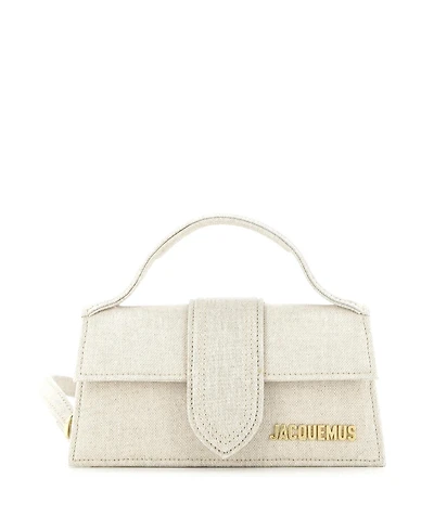 Pre-Owned Jacquemus Le Bambino Top Handle Flap Bag Canvas