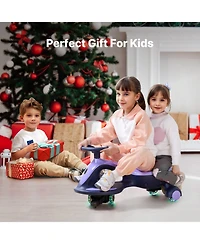 Electric Wiggle Car Energy Powered Kids Ride on Toys for Toddler Age 3+