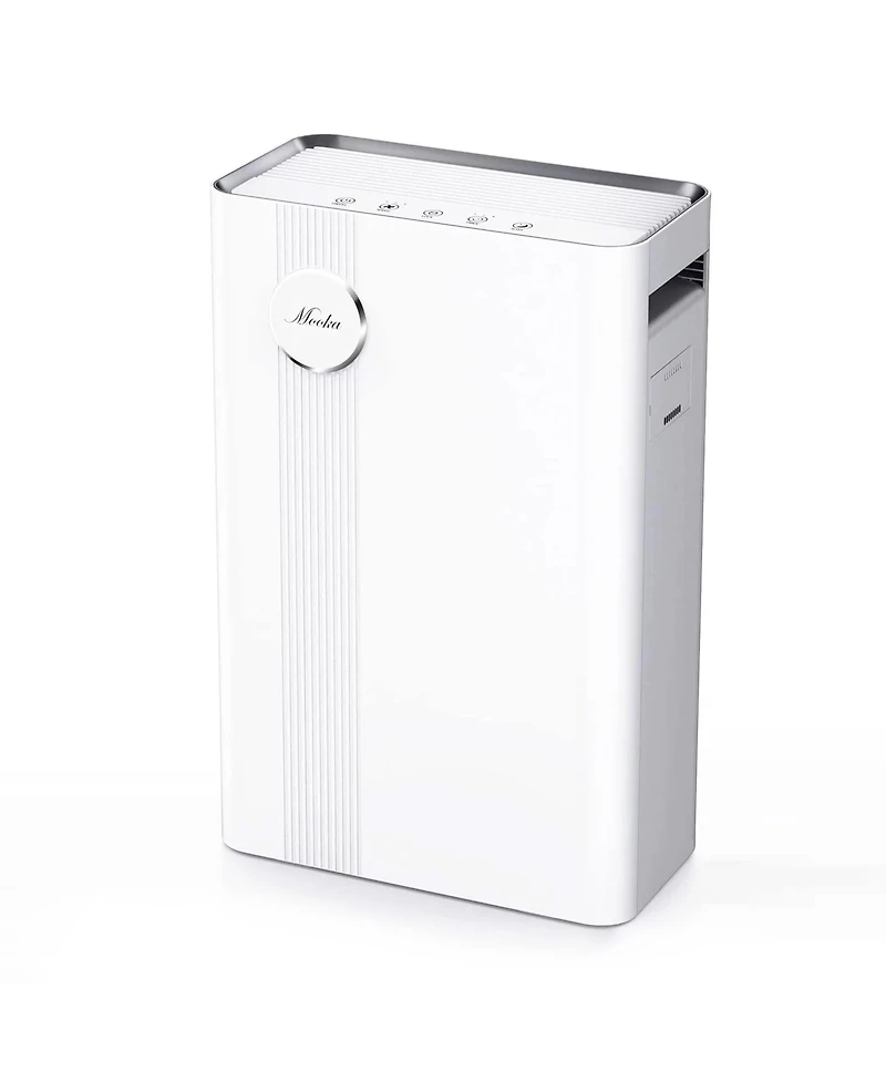Mooka KJ203F-142 Home Air Purifier for Large Rooms with True Hepa Air Filter