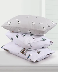 Azores Home Sofi Paisley Extra Deep Pocket Flannel 4-Pc. Sheet Set