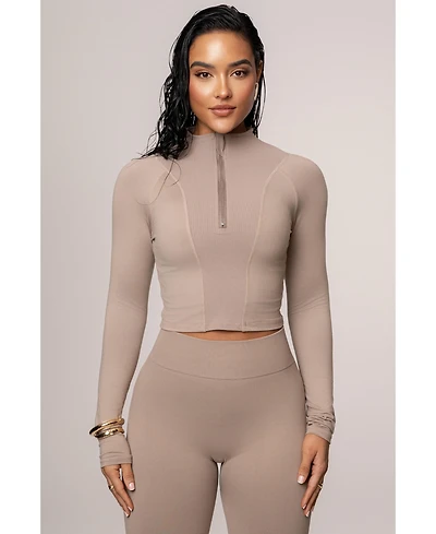 Jluxlabel Women's Momentum Ribbed Top