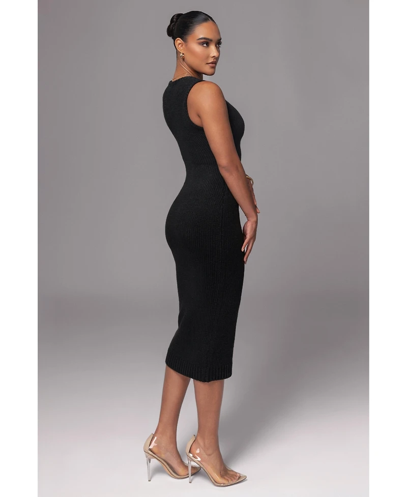 Jluxlabel Women's Sleeveless Cable Knit Dress