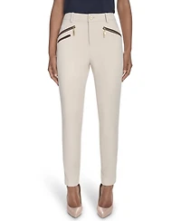 Tommy Hilfiger Women's Mid-Rise Slim-Fit Ankle Pants