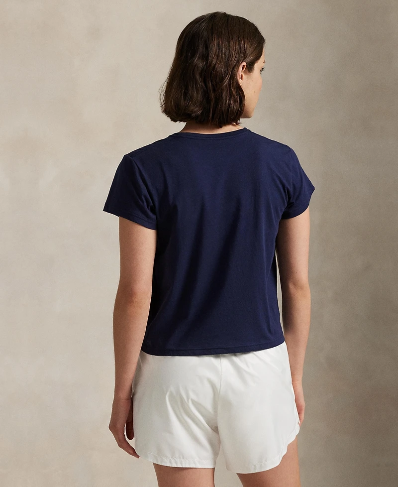 Polo Ralph Lauren Women's Us Open Graphic Logo Jersey T-Shirt