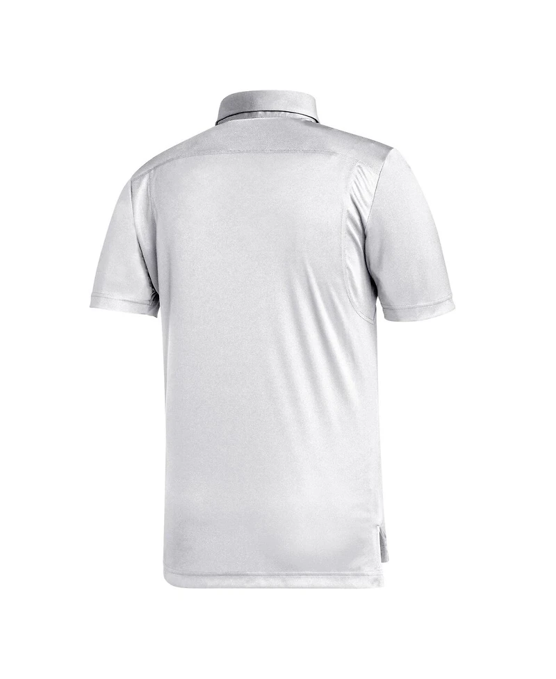 Adidas Men's White South Florida Bulls Stars Stripes Classic Aeroready Polo Shirt