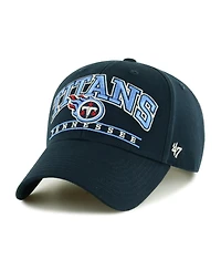 '47 Brand Men's Navy Tennessee Titans Fletcher Mvp Adjustable Hat