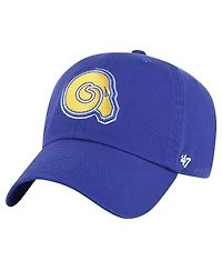 '47 Brand Men's Blue Albany State Golden Rams Side Back Clean Up Adjustable Hat