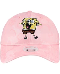 New Era Women's Light Pink SpongeBob SquarePants Adjustable Hat