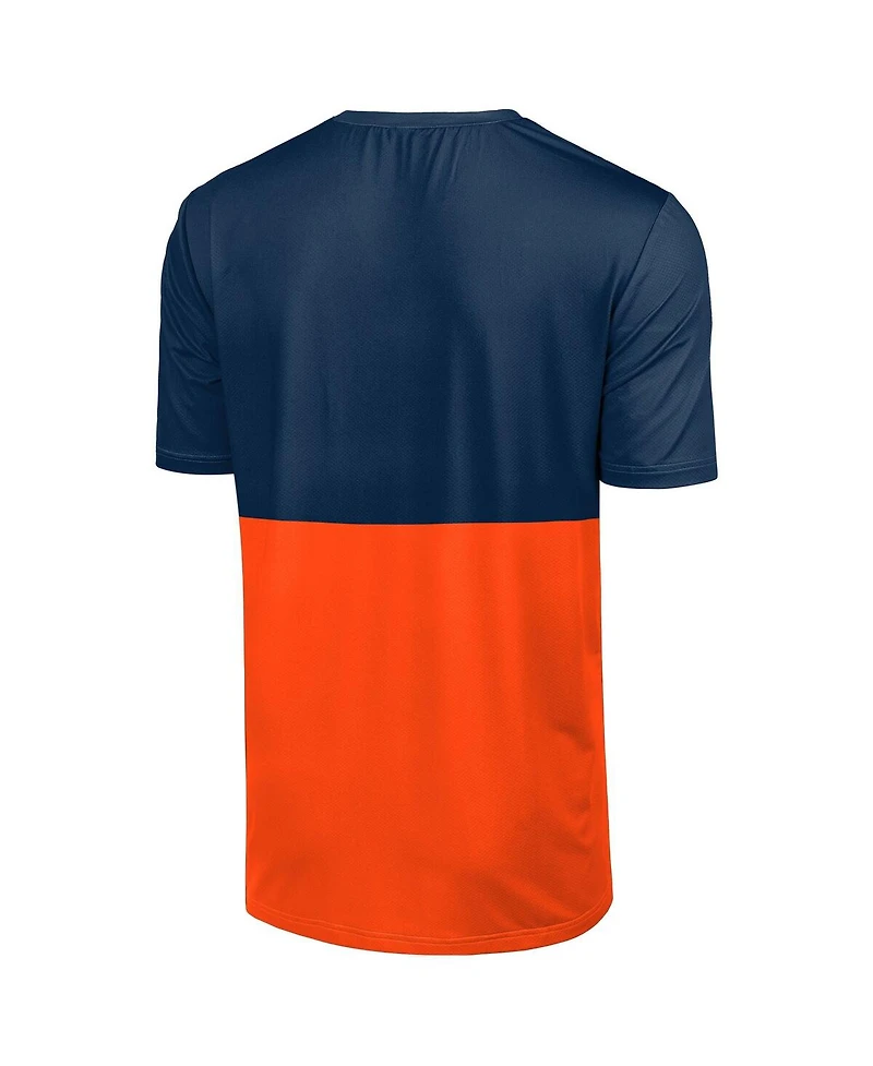 Foco Men's Navy/Orange Detroit Tigers Big Logo Mascot T-Shirt