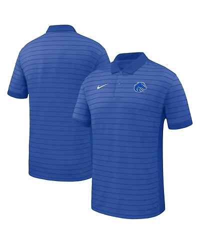 Nike Men's Royal Boise State Broncos 2025 Early Season Coaches Sideline Victory Stripe Performance Polo Shirt