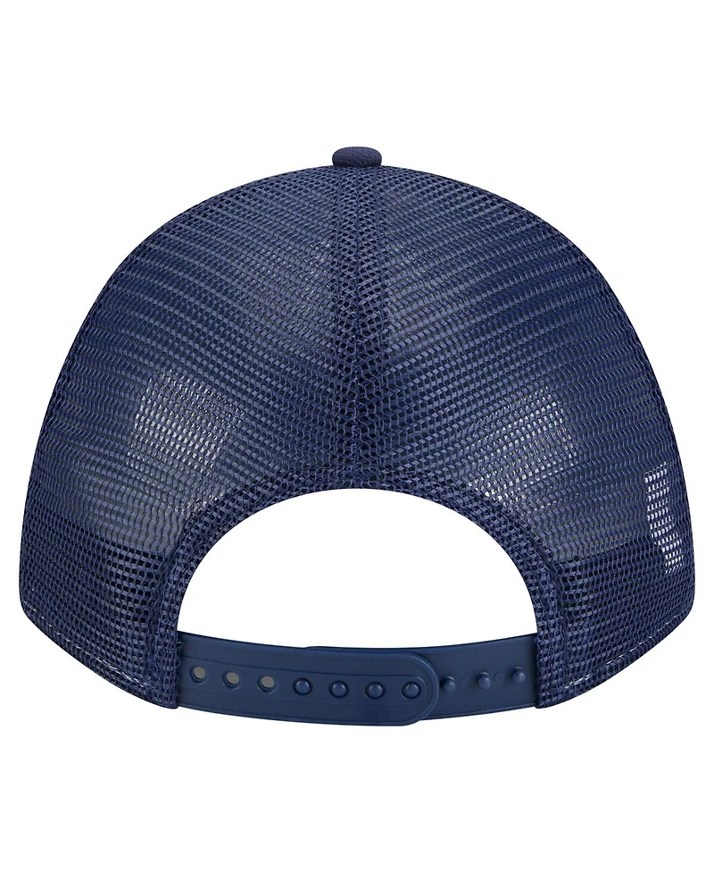 New Era Men's Light Blue/Navy San Francisco Giants 2-Tone Color Pack 9FORTY M-Crown A-Frame Adjustable Hat