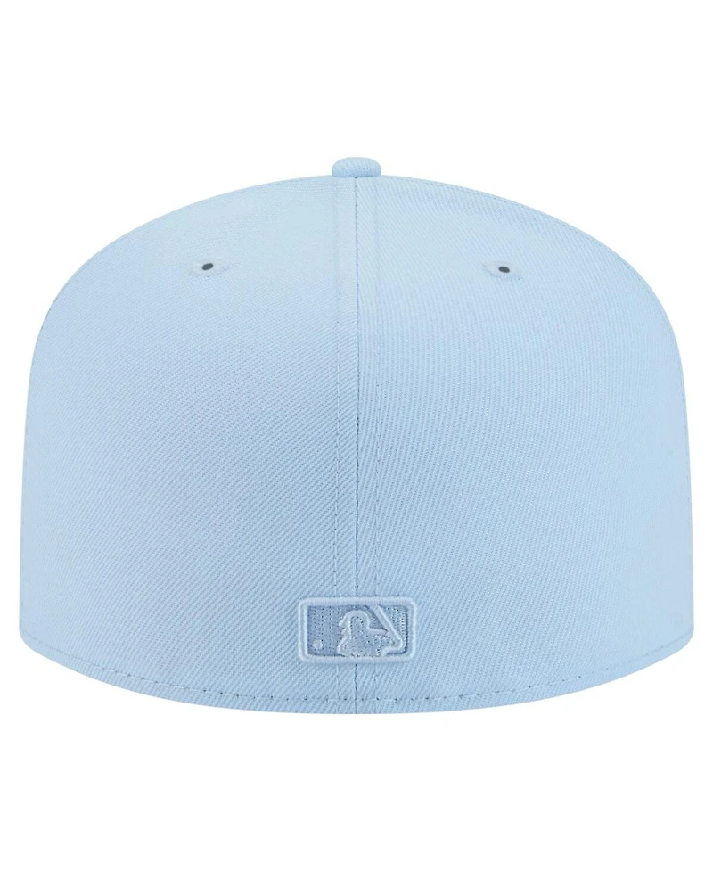 New Era Men's Light Blue Arizona Diamondbacks Color Pack A-Frame 59FIFTY Fitted Hat