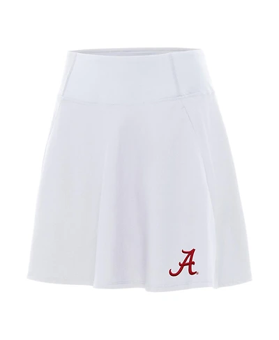 Antigua Women's White Alabama Crimson Tide Chip Skort