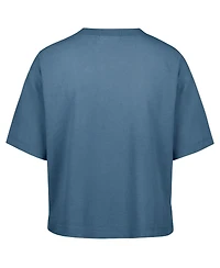 '47 Brand Women's Navy Dallas Cowboys Florentina Montauk Cropped T-Shirt