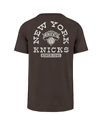 '47 Brand Men's Brown New York Knicks Back Canyon Franklin T-Shirt