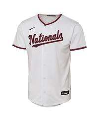 Nike Big Boys and Girls Dylan Crews White Washington Nationals Home Replica Jersey