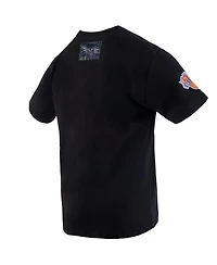Two Hype x Nba Men's Black New York Knicks Culture Hoops Collection Premium T-Shirt