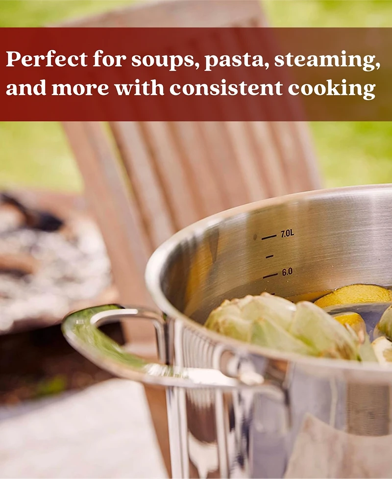 Alva Maestro 6-Piece Stainless Steel Cookware Pot Set