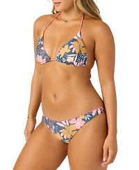 Oneill Womens Mila Floral Venice Reversible Bikini Top Bottoms